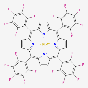PT(II) MESO-TETRA(PENTAFLUOROPHENYL)PORPHINE structure, CAS 109781-47-7