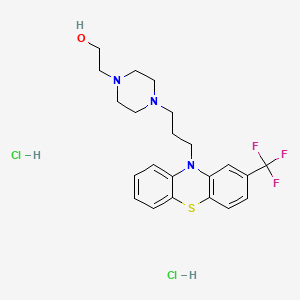 FLUPHENAZINE HYDROCHLORIDE structure, CAS 146-56-5