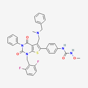 SUFUGOLIX structure, CAS 308831-61-0