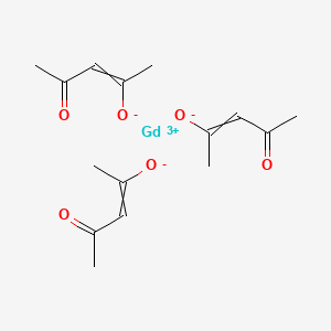 GADOLINIUM (III) ACETYLACETONATE HYDRATE (99.9%-GD) (REO) structure, CAS 14284-87-8