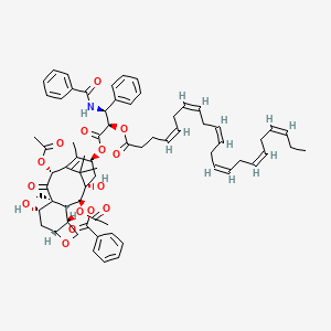 DHA-paclitaxel structure, CAS 199796-52-6