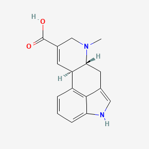 Paspalic acid structure, CAS 5516-88-1