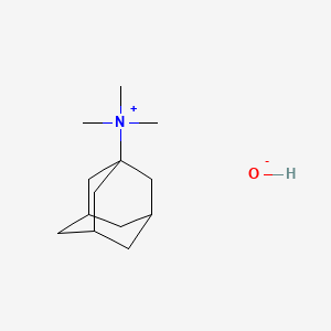 N,N,N-TriMethyl-1-AdaMantyl AMMoniuM Hydroxide structure, CAS 53075-09-5
