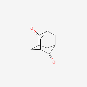 adamantane-2,6-dione structure, CAS 39751-07-0