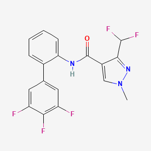 Fluxapyroxad structure, CAS 907204-31-3