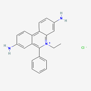 HOMIDIUM CHLORIDE structure, CAS 602-52-8