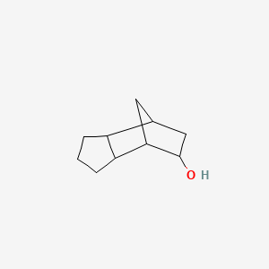 octahydro-4,7-methano-1H-inden-5-ol structure, CAS 13380-89-7