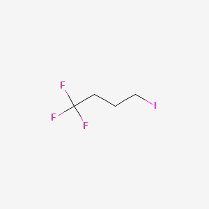 1-IODO-4,4,4-TRIFLUOROBUTANE structure, CAS 461-17-6