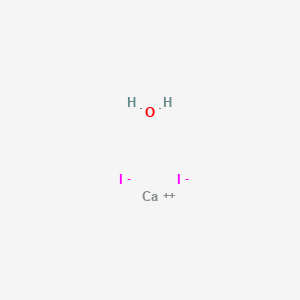 CALCIUM IODIDE HYDRATE structure, CAS 71626-98-7