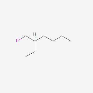 2-ETHYLHEXYL IODIDE structure, CAS 1653-16-3
