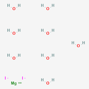 MAGNESIUM IODIDE structure, CAS 7790-31-0