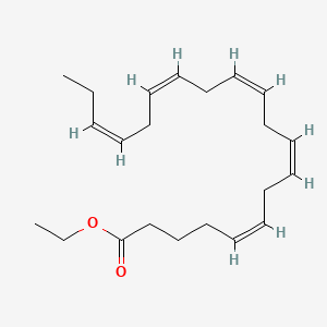 ALL CIS-5,8,11,14,17-EICOSAPENTAENOIC ACID ETHYL ESTER structure, CAS 86227-47-6