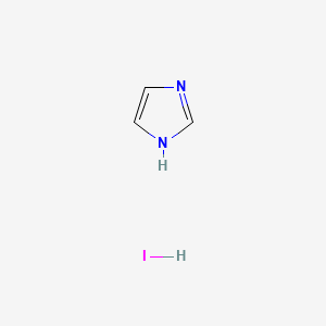 Imidazole Hydroiodide structure, CAS 68007-08-9