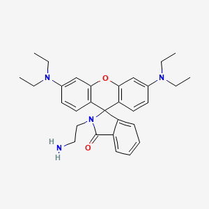 2-(2-aminoethyl) Rhodamine B amide structure, CAS 950846-89-6