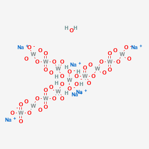SODIUM METATUNGSTATE HYDRATE structure, CAS 314075-43-9
