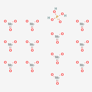 PHOSPHOMOLYBDIC ACID structure, CAS 12026-57-2