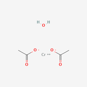 CHROMIUM(II) ACETATE MONOHYDRATE DIMER structure, CAS 14976-80-8