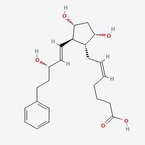 BiMatoprost Acid structure, CAS 38344-08-0
