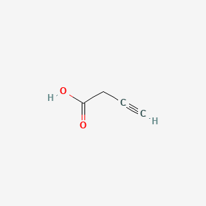 3-BUTYNOIC ACID structure, CAS 2345-51-9