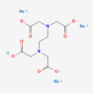 Ethylenediaminetetraacetic acid trisodium salt solution structure, CAS 150-38-9