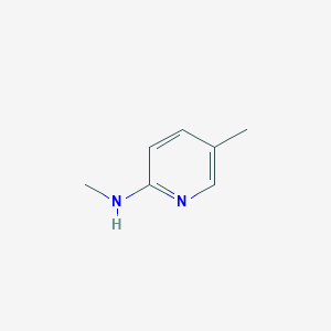 Methyl-(5-Methyl-pyridin-2-yl)-aMine structure, CAS 45715-13-7