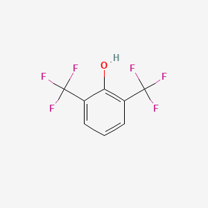 2,6-Bis(trifluoroMethyl)phenol structure, CAS 46377-35-9