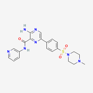AZD-2858 structure, CAS 486424-20-8
