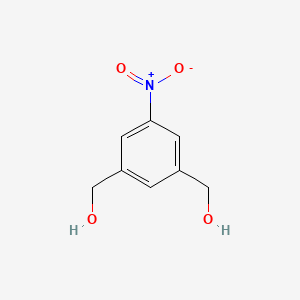 5-NITRO-M-XYLENE-ALPHA,ALPHA'-DIOL structure, CAS 71176-55-1