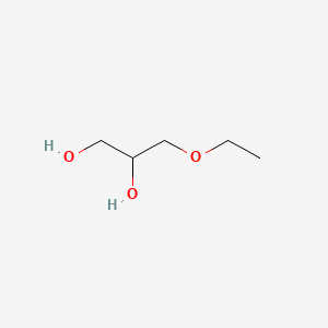 3-ETHOXY-1,2-PROPANEDIOL structure, CAS 1874-62-0