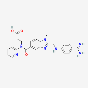 Dabigatran structure, CAS 211914-51-1