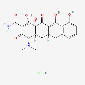 Sancycline hydrochloride structure, CAS 6625-20-3
