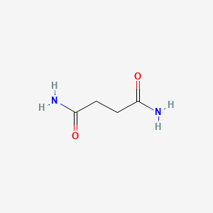 SUCCINAMIDE structure, CAS 110-14-5