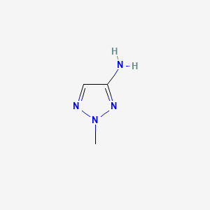 2-methyl-2H-1,2,3-triazol-4-amine(SALTDATA: HCl) structure, CAS 936940-63-5