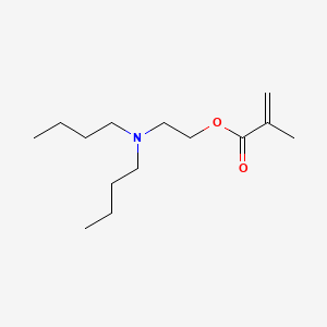 2-(dibutylamino)ethyl methacrylate structure, CAS 2397-75-3