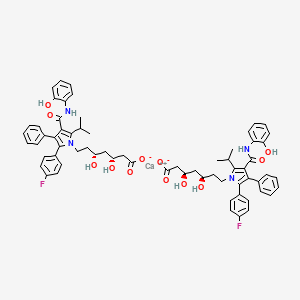di(2-Hydroxy Atorvastatin) CalciuM Salt structure, CAS 265989-46-6