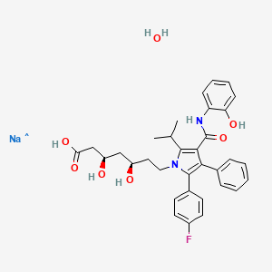 2-Hydroxy Atorvastatin Dihydrate Monosodium Salt structure, CAS 1421760-64-6