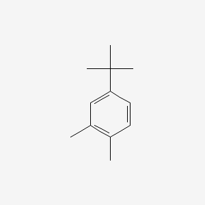 4-TERT-BUTYL-O-XYLENE structure, CAS 7397-06-0