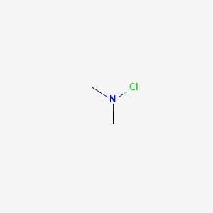 CHLORODIMETHYLAMINE structure, CAS 1585-74-6