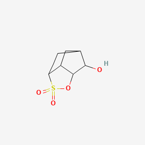 3,5-Methanocyclopent[d]-1,2-oxathiol-6-ol,hexahydro-,2,2-dioxide(9CI) structure, CAS 15486-54-1