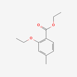 ETHYL 2-ETHOXY-4-METHYLBENZOATE structure, CAS 88709-17-5