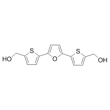 5,5'-(2,5-FURANDIYL)BIS-2-THIOPHENEMETHANOL structure, CAS 213261-59-7