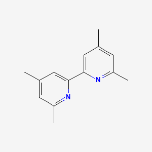 4,4',6,6'-TETRAMETHYL-2,2'-BIPYRIDINE structure, CAS 4444-27-3