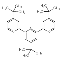 4,4',4''-TRI-TERT-BUTYL-2,2':6',2''-TERPYRIDINE structure, CAS 115091-29-7