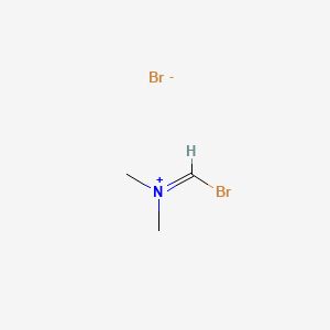 (BROMOMETHYLENE)DIMETHYLIMINIUM BROMIDE structure, CAS 24774-61-6