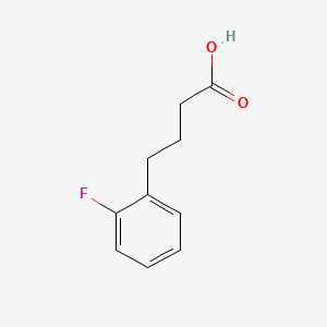 4-(2-FLUOROPHENYL)BUTANOIC ACID structure, CAS 143654-62-0