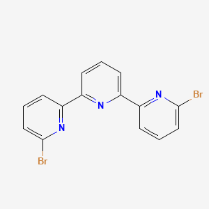 6,6-DIBROMO-2,2:6,2-TERPYRIDINE structure, CAS 100366-66-3