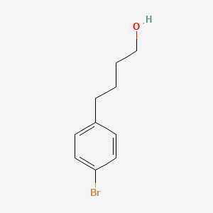 4-(4-Bromophenyl)butan-1-ol structure, CAS 75906-36-4