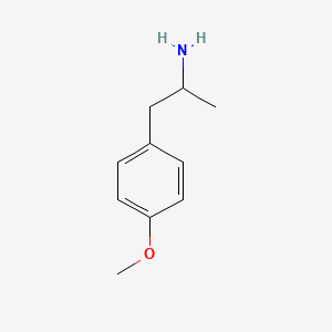 4-Methoxyamphetamine structure, CAS 64-13-1