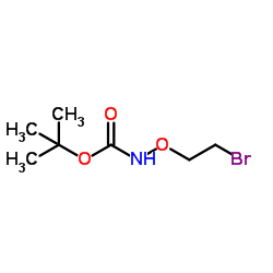Carbamicacid,(2-bromoethoxy)-,1,1-dimethylethylester structure, CAS 606143-96-8