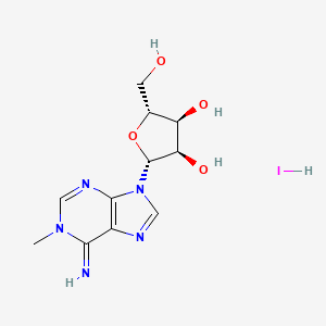 1-METHYLADENOSINE HYDROIODIDE structure, CAS 34308-25-3